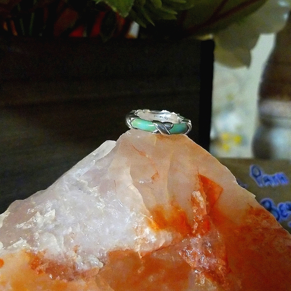Tiffany's Signature X collection SUPER RARE Tiffany Blue Ring size 5